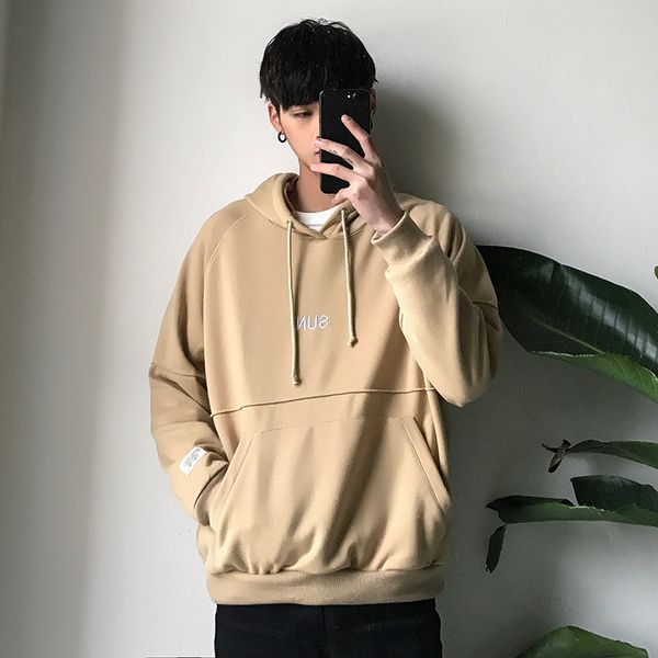 boyfriend style oversize pink khaki hoodie casual street letter skateboard hiphop sweatshirt spring, Black
boyfriend style oversize pink khaki hoodie casual street letter skateboard hiphop sweatshirt spring, Black