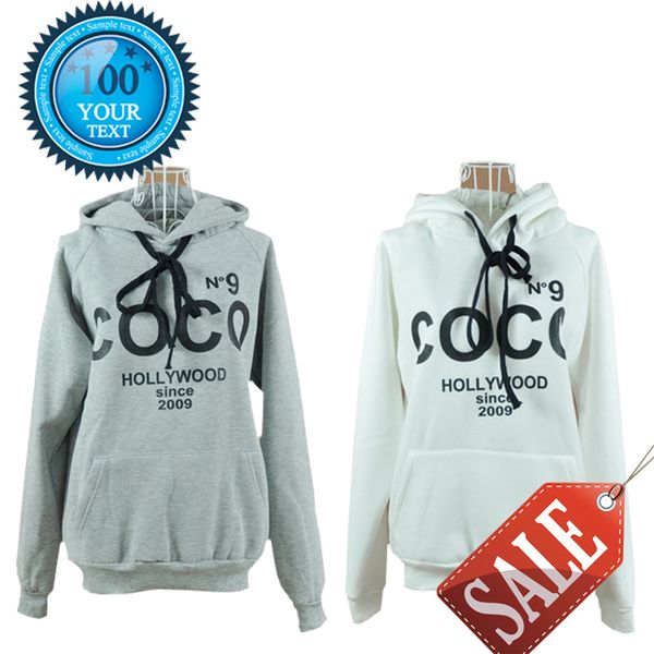 wholesale- 2017 women's hoodies printed coco sweatshirts spring autumn winter outerwear parka coats moleton feminino women pullovers s, Black
wholesale- 2017 women's hoodies printed coco sweatshirts spring autumn winter outerwear parka coats moleton feminino women pullovers s, Black