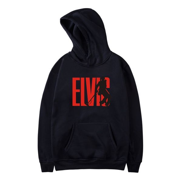 

the latest style bts kpop elvis presley spring autumn cotton moletom coat women/men hoodies streetwear sweatshirts, Black