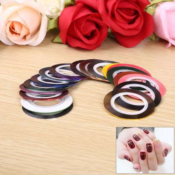 30pcs diy decals 20m mixed colors rolls nail art striping tape line decoration sticker, Black
30pcs diy decals 20m mixed colors rolls nail art striping tape line decoration sticker, Black