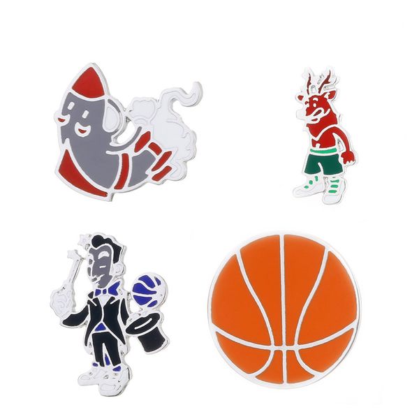 cute animal basketball small size hard enamel brooches pins lapel pins for children mens clothes backpack hat jacket badge wholesale fashion, Gray
cute animal basketball small size hard enamel brooches pins lapel pins for children mens clothes backpack hat jacket badge wholesale fashion, Gray