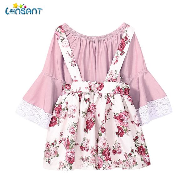 lonsant children baby girl dress set toddler baby girls solid patchwork ruched lace +floral print strap overall skirt sets, White
lonsant children baby girl dress set toddler baby girls solid patchwork ruched lace +floral print strap overall skirt sets, White