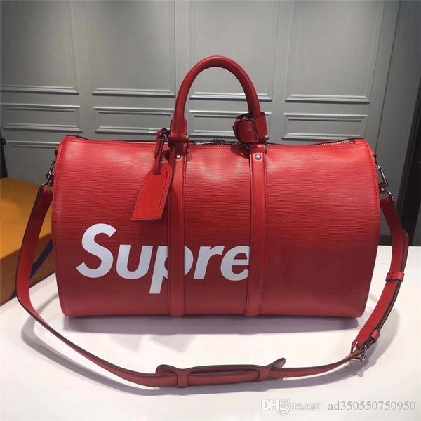 2018 Bucket Bag Reticule Backpack Handbag Outdoor Sport Bags Men Women Original Material With Box Authentic Black Red Travelling bag
2018 Bucket Bag Reticule Backpack Handbag Outdoor Sport Bags Men Women Original Material With Box Authentic Black Red Travelling bag