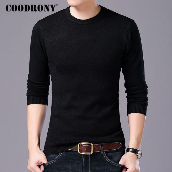 coodrony sweater men autumn winter warm mens knitted wool sweaters solid color casual o-neck pull homme cotton pullover men 7209, White;black
coodrony sweater men autumn winter warm mens knitted wool sweaters solid color casual o-neck pull homme cotton pullover men 7209, White;black