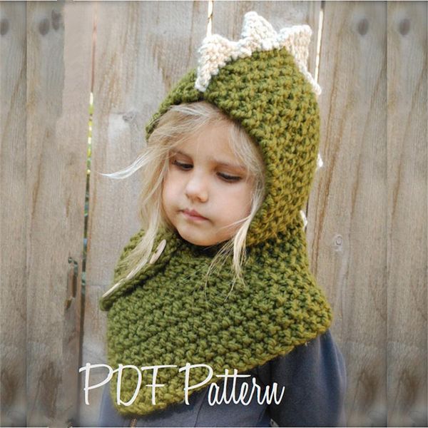 winter cute baby dinosaur hats boys girls kid dinosaur hood button earflap cap scarf warm dinosaur knitting hat neckerchief one-piece, Yellow
winter cute baby dinosaur hats boys girls kid dinosaur hood button earflap cap scarf warm dinosaur knitting hat neckerchief one-piece, Yellow