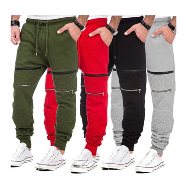 Hip Hop Mens Jogger Pants Fashion Slim Fit Casual Harem Pants Elastic Waist Zippers Design Long Trousers
Hip Hop Mens Jogger Pants Fashion Slim Fit Casual Harem Pants Elastic Waist Zippers Design Long Trousers