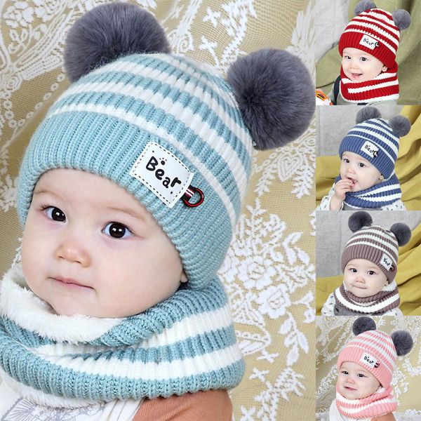 2018 new 2-pieces children winter warm baby scarf cap wool knit hat beanies knitted cap pompom
2018 new 2-pieces children winter warm baby scarf cap wool knit hat beanies knitted cap pompom