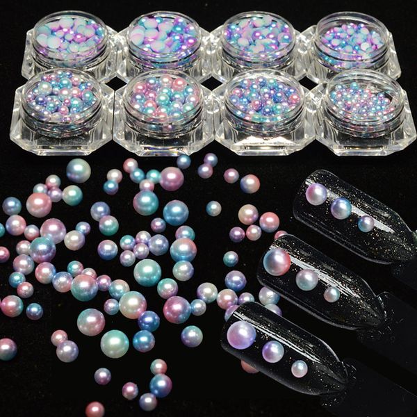 1 box fashion 3d nail art decorations mermaid effect gradient glier rhinestones nail pearl beads tools circle/semicircle ch280, Silver;gold
1 box fashion 3d nail art decorations mermaid effect gradient glier rhinestones nail pearl beads tools circle/semicircle ch280, Silver;gold