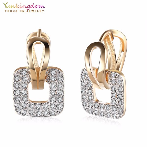 yunkingdom elegant square hoop earrings for women new fashion crystal zirconia earring, Golden;silver
yunkingdom elegant square hoop earrings for women new fashion crystal zirconia earring, Golden;silver