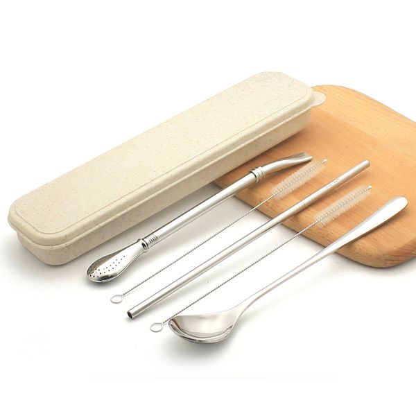 poratble 304 stainless steel straw pearl milk straws kit reusable bent metal drinking straw with cleaner brush wheat case
poratble 304 stainless steel straw pearl milk straws kit reusable bent metal drinking straw with cleaner brush wheat case