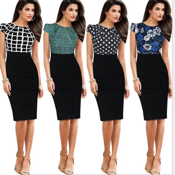 women elefloral printed ruched cap sleeve one piece dress suit ruffle casual bridesmaid mother of bride evening party dress, White;black
women elefloral printed ruched cap sleeve one piece dress suit ruffle casual bridesmaid mother of bride evening party dress, White;black