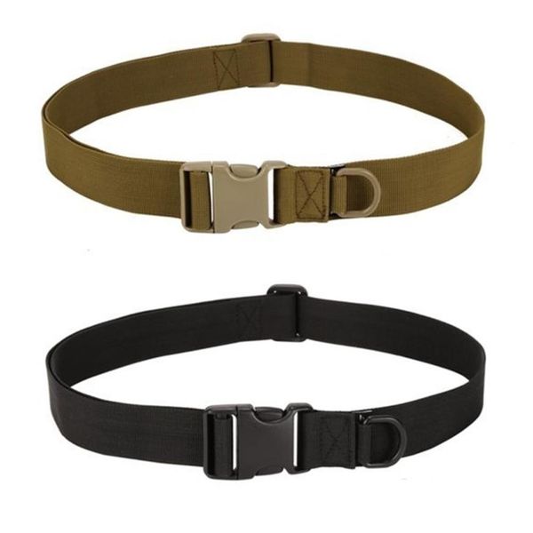men adjustable tactical combat web belt buckle waistband rescue rigger, Black;brown
men adjustable tactical combat web belt buckle waistband rescue rigger, Black;brown