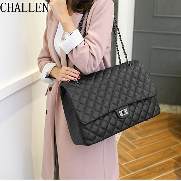 travel big bag 2018 luxury handbags women bags designer lingge chain shoulder messenger fashion women's handbags bolsa feminina
travel big bag 2018 luxury handbags women bags designer lingge chain shoulder messenger fashion women's handbags bolsa feminina