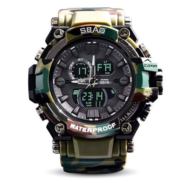 men's digital watch s led wrist watches sports electronic quartz outdoor swatch alarm army, Slivery;brown
men's digital watch s led wrist watches sports electronic quartz outdoor swatch alarm army, Slivery;brown