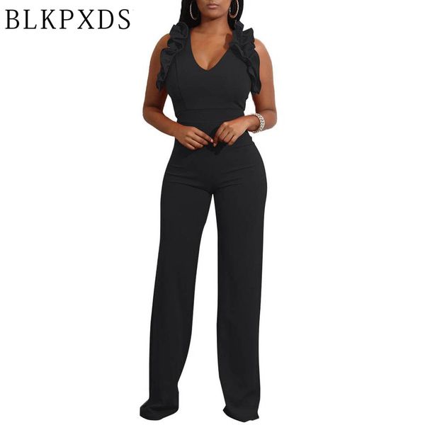 new arrival 6 colors v-neck sleeveless ruffled shoulder zipper back summer woman eleladies jumpsuit clubwear bodysuit, Black;white
new arrival 6 colors v-neck sleeveless ruffled shoulder zipper back summer woman eleladies jumpsuit clubwear bodysuit, Black;white