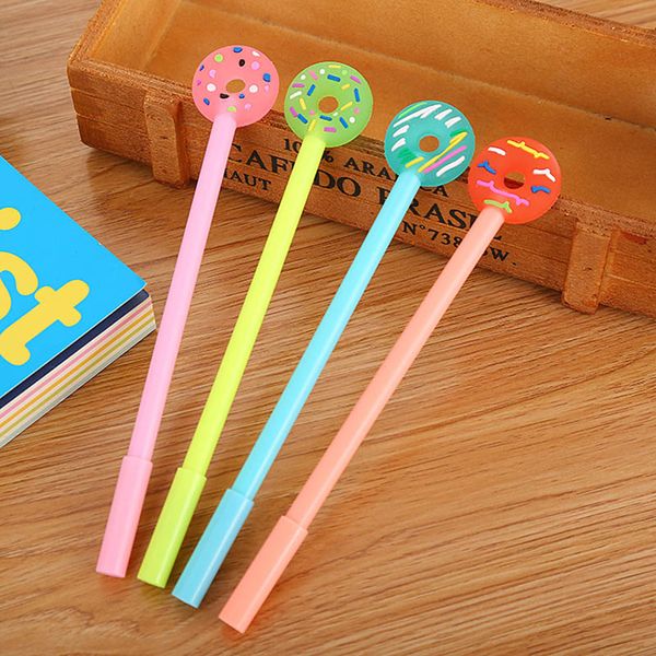 2 pcs cute kawaii colored donut gel pen creative pens for kids writing novelty gift korean stationery office school supplies
2 pcs cute kawaii colored donut gel pen creative pens for kids writing novelty gift korean stationery office school supplies