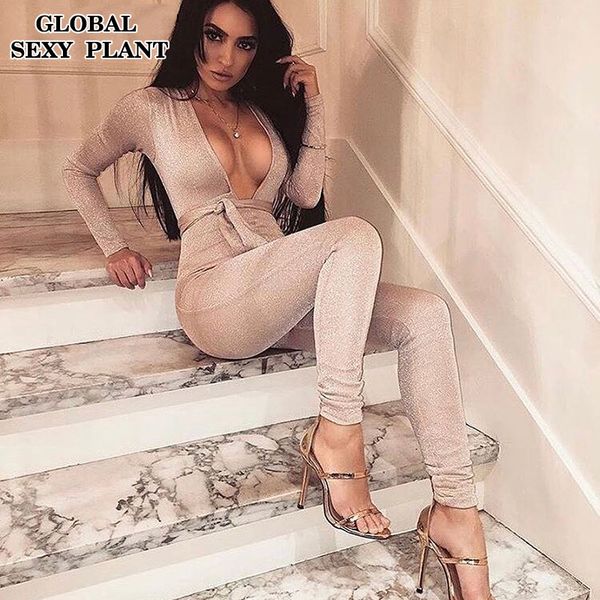 bodycon bandage jumpsuit women 2017 deep v neck autumn winter rompers overalls elegant party bodysuits playsuits z466, Black;white
bodycon bandage jumpsuit women 2017 deep v neck autumn winter rompers overalls elegant party bodysuits playsuits z466, Black;white
