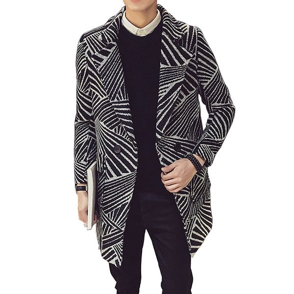 new men's fashion striped windbreaker casual trench suits collar parkas overcoat jacket formal outwear thick winter warm slim, Black
new men's fashion striped windbreaker casual trench suits collar parkas overcoat jacket formal outwear thick winter warm slim, Black