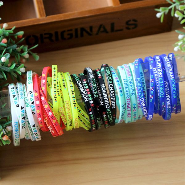 wholesale nice 1000pcs/lot silicone bracelets/ wristband promotional gift sports band party supplies t2i092
wholesale nice 1000pcs/lot silicone bracelets/ wristband promotional gift sports band party supplies t2i092