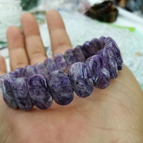 natural charoite stone beads bracelet natural stone bangle diy jewelry bracelet for woman for gift wholesale, Black
natural charoite stone beads bracelet natural stone bangle diy jewelry bracelet for woman for gift wholesale, Black
