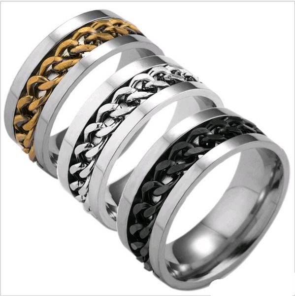 factory directly titanium steel mens ring mix size 6-12 gold silver black link chain finger band rings kka1960
factory directly titanium steel mens ring mix size 6-12 gold silver black link chain finger band rings kka1960