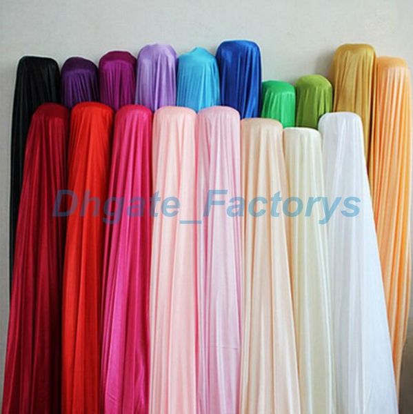 Silk fabric wedding backdrop Width 150CM (59") Satin Fabric Decoration Solid Color Cloth/Performance Clothing Fabrics Clothing Lining JF-815
Silk fabric wedding backdrop Width 150CM (59") Satin Fabric Decoration Solid Color Cloth/Performance Clothing Fabrics Clothing Lining JF-815