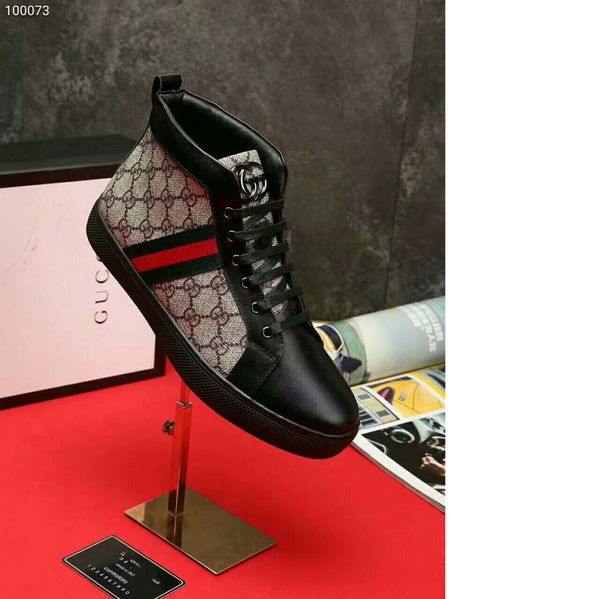 g bursting men classic lace-up high help shoes casual print leather autumn new pattern flat bottom male plat shoe ing, Black
g bursting men classic lace-up high help shoes casual print leather autumn new pattern flat bottom male plat shoe ing, Black