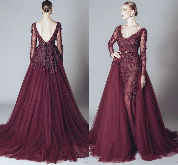 знаменитости вечерние платья с overskirt 2018 бургундия 3d кружева цветочные спинки v шеи длинными рукавами арабский дубай пром платье, Black
знаменитости вечерние платья с overskirt 2018 бургундия 3d кружева цветочные спинки v шеи длинными рукавами арабский дубай пром платье, Black