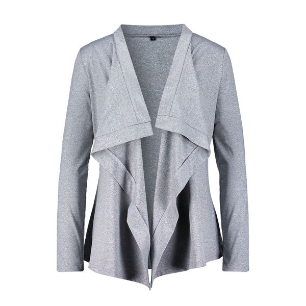 casual basic jackets long sleeve irregular cardigan splice loose large sizes women's coat 2018ws4965z, Black;brown
casual basic jackets long sleeve irregular cardigan splice loose large sizes women's coat 2018ws4965z, Black;brown