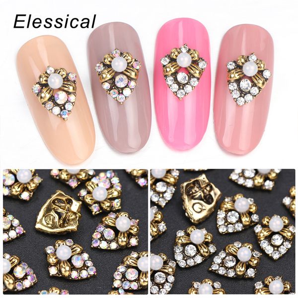elessical 10pcs shield design alloy nail charms 3d nail art decorations ab rhinestones gems strass for nails manicure jewelry, Silver;gold
elessical 10pcs shield design alloy nail charms 3d nail art decorations ab rhinestones gems strass for nails manicure jewelry, Silver;gold