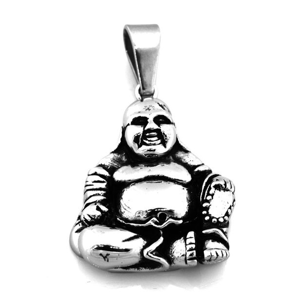fanssteel stainless steel men's women's punk vintage jewelry smiling buddha pendant biker pendant gift for brothers fsp03w73, Bronze;silver
fanssteel stainless steel men's women's punk vintage jewelry smiling buddha pendant biker pendant gift for brothers fsp03w73, Bronze;silver