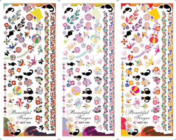 3 sheet/lot halloween series cat flower ball water transfer decal manicure nail art sticker diy nail 49-051, Black
3 sheet/lot halloween series cat flower ball water transfer decal manicure nail art sticker diy nail 49-051, Black