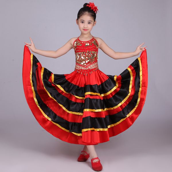 ballroom skirt for girls child black spanish costume girl long red flamenco style dress dance dresses costumes for kids clothes, Black;red
ballroom skirt for girls child black spanish costume girl long red flamenco style dress dance dresses costumes for kids clothes, Black;red