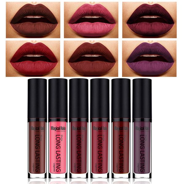 wholesale-magical halo 6 shades/set new lip gloss lingerie matte lipstick waterproof lip gloss for beauty makeup batom matte maquiagem
wholesale-magical halo 6 shades/set new lip gloss lingerie matte lipstick waterproof lip gloss for beauty makeup batom matte maquiagem