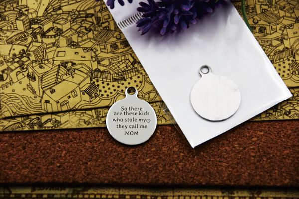 40pcs--"so there are these kids who stole my heart they call"stainless steel charms more style for choosing diy charms pendants fo, Bronze;silver
40pcs--"so there are these kids who stole my heart they call"stainless steel charms more style for choosing diy charms pendants fo, Bronze;silver