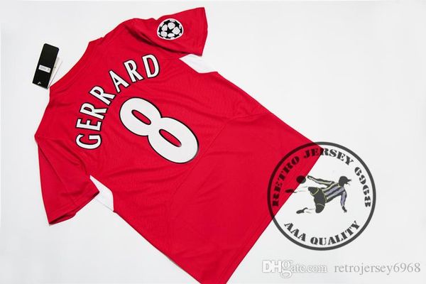 pool old jersey 2005 champion league gerrard baros alonso retro shirts velvet name, Black;yellow
pool old jersey 2005 champion league gerrard baros alonso retro shirts velvet name, Black;yellow