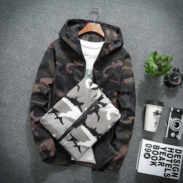 brieuces new spring autumn mens casual camouflage hoodie jacket men waterproof clothes men's windbreaker coat male outwear, Black;brown
brieuces new spring autumn mens casual camouflage hoodie jacket men waterproof clothes men's windbreaker coat male outwear, Black;brown