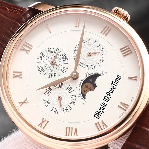 bese edition villeret 6656-3642-55b rose gold silver dial perpetual calendar moon phase cal.6654 automatic mens watch brown leather ab48a1, Slivery;brown
bese edition villeret 6656-3642-55b rose gold silver dial perpetual calendar moon phase cal.6654 automatic mens watch brown leather ab48a1, Slivery;brown