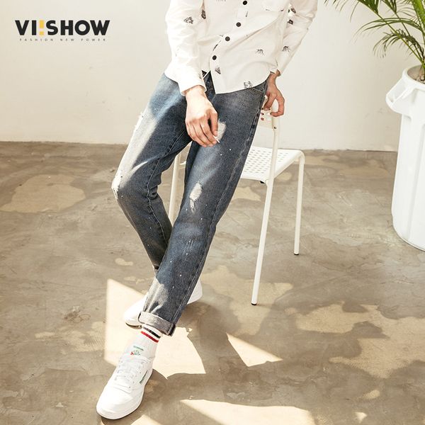 viishow ripped hole jeans men brand clothing male jeans fashion casual mens denim pants trouser for men nc1207181, Blue
viishow ripped hole jeans men brand clothing male jeans fashion casual mens denim pants trouser for men nc1207181, Blue