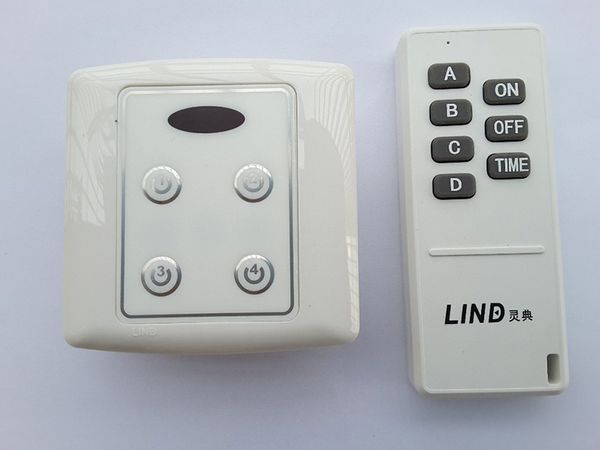 LIND Hall Remote Control Switch 86 Type Infrared Ray Digital Teleswitch 4 Ways IR Remote Control Switch for Showroom
LIND Hall Remote Control Switch 86 Type Infrared Ray Digital Teleswitch 4 Ways IR Remote Control Switch for Showroom