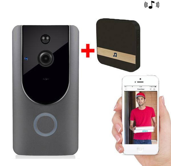 hd 720p wifi visual doorbell wireless intercom doorbell camera pir motion detection night view video smart doorbell ring with indoor bell a2
hd 720p wifi visual doorbell wireless intercom doorbell camera pir motion detection night view video smart doorbell ring with indoor bell a2