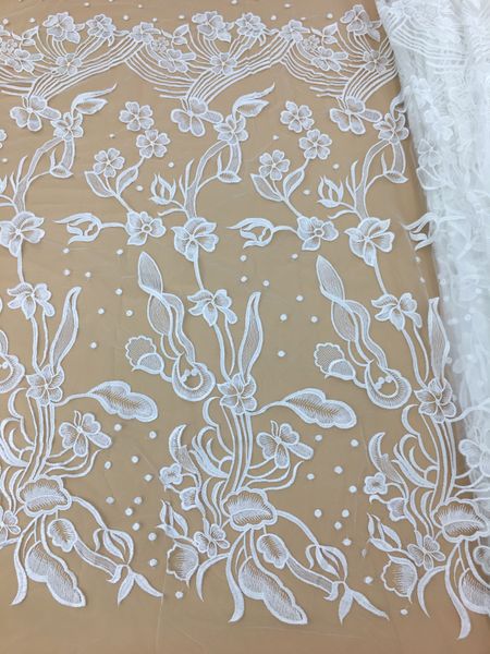 bridal lace fabric, floral embroidery exquisite lace fabric, diy prom dress fabric, tulle mesh lace fabric by 5 yard, White;gold
bridal lace fabric, floral embroidery exquisite lace fabric, diy prom dress fabric, tulle mesh lace fabric by 5 yard, White;gold