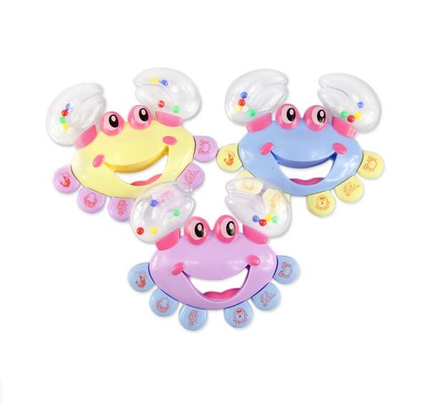 lovely baby boys girls toy kids baby crab design handbell musical instrument jingle rattle toy fast shipping
lovely baby boys girls toy kids baby crab design handbell musical instrument jingle rattle toy fast shipping