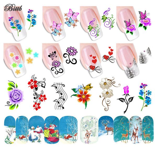 bittb 4pc nail art decoration butterfly animal flower lace nail art adhesive decals makeup tool foils christmas stickers, Black
bittb 4pc nail art decoration butterfly animal flower lace nail art adhesive decals makeup tool foils christmas stickers, Black