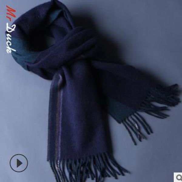 new scarf for man winter european and american double 100% wool thermal europe fashion foreign trade style, Blue;gray
new scarf for man winter european and american double 100% wool thermal europe fashion foreign trade style, Blue;gray