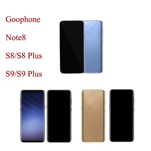

Разблокированный Goophone S8 + S8 Plus 9+ 9 плюс Note8 Note 9 в полноэкранном режиме 1 ГБ + 4 ГБ / 8 ГБ / 16 ГБ Показать отпечатки пальцев 4G LTE Android 3G смартфон