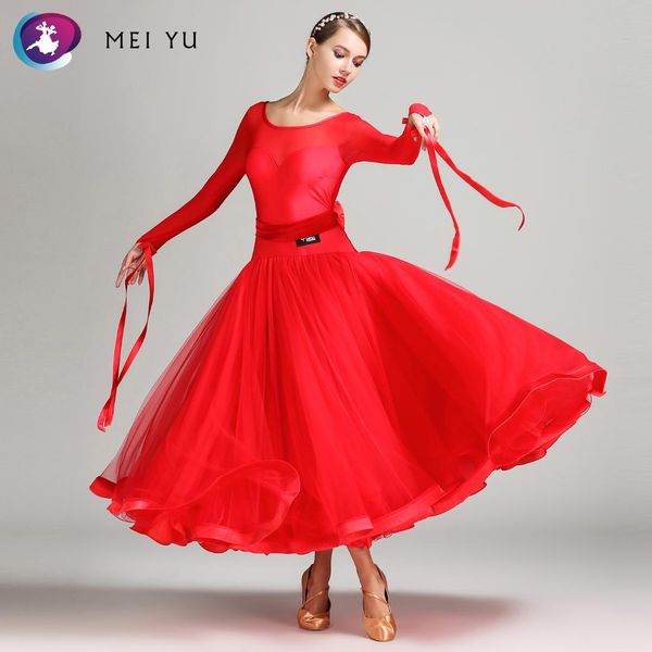 mei yu s7007 modern dance costume women lady dancewear waltzing tango ballroom costume evening party dress ball gown, Black;red
mei yu s7007 modern dance costume women lady dancewear waltzing tango ballroom costume evening party dress ball gown, Black;red