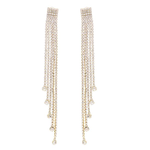 2 цвета модные rhinestone кисточкой длинные серьги для женщин дизайн ювелирных изделий подарка, Silver
2 цвета модные rhinestone кисточкой длинные серьги для женщин дизайн ювелирных изделий подарка, Silver