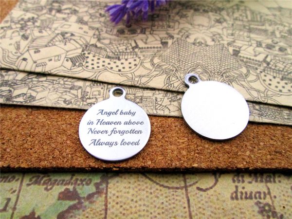 40pcs--"angel baby in heaven above never forgotten aleays l "stainless steel charms more style for choosing diy charms pendants fo, Bronze;silver
40pcs--"angel baby in heaven above never forgotten aleays l "stainless steel charms more style for choosing diy charms pendants fo, Bronze;silver