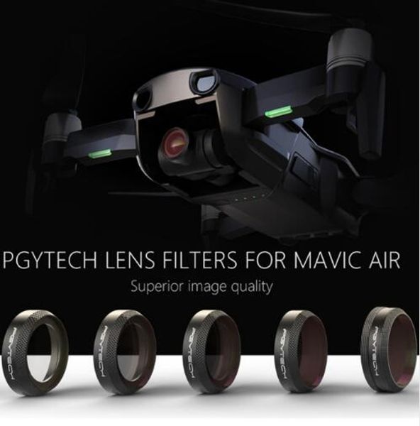 pgytech new filter for dji mavic air lens filters uv cpl nd4 nd8 nd16 nd32 filter kit mavic air drone camera accessory
pgytech new filter for dji mavic air lens filters uv cpl nd4 nd8 nd16 nd32 filter kit mavic air drone camera accessory